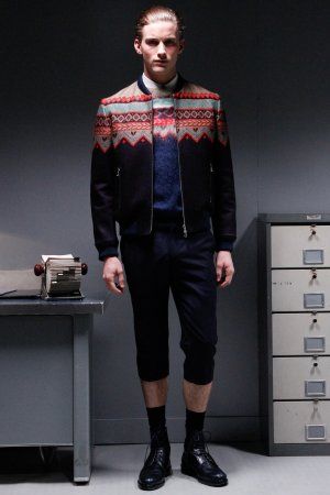 Колекція чоловічого одягу від Carven сезону осінь 2013