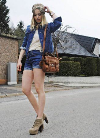 Модні джинсові шорти весна-літо 2013: як підібрати і з чим поєднувати