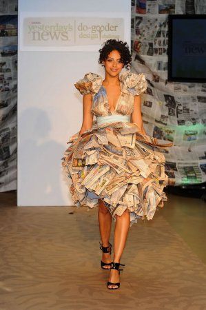 Еко-мода з переробленого паперу