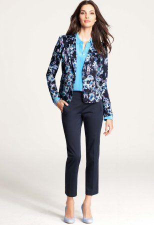 Квітковий блейзер - модний тренд 2013