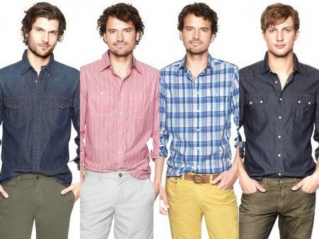 Модні чоловічі сорочки в стилі casual від Gap