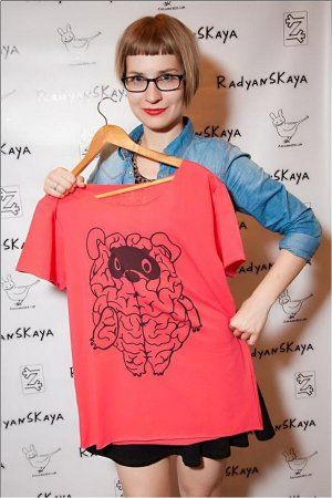 Колекція футболок з сенсом від художниці Катерини Радянськой