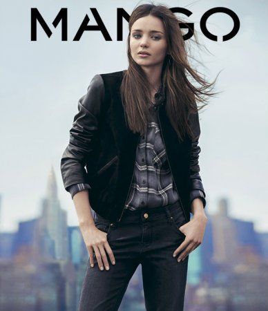 Міранда Керр в рекламній кампанії Mango осінь-зима 2013-2014