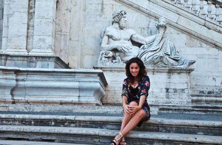 Наталка Карпа провела канікули в Італії