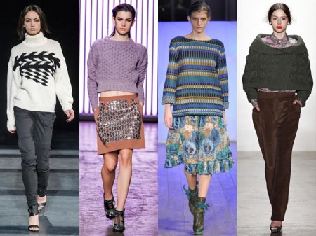 Модні светри і джемпери зими 2013-2014
