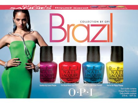 Модний манікюр весна-літо 2014. Колекція лаків для нігтів OPI Brazil