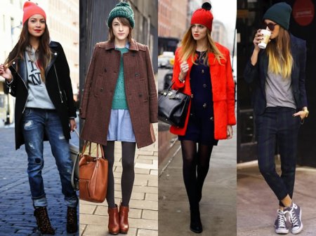 Поради модницям: як і з чим носити в'язані шапки