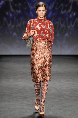Тиждень моди в Нью-Йорку. Колекція Vivienne Tam осінь-зима 2014-2015