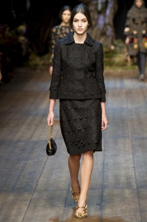 Тижні моди в Мілані. Колекція Dolce & Gabbana сезону осінь-зима 2014-2015