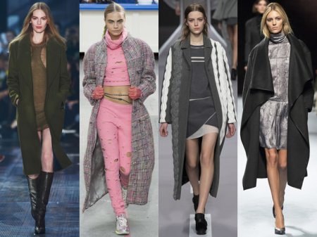 Різноманітність моделей жіночих пальто сезону 2014