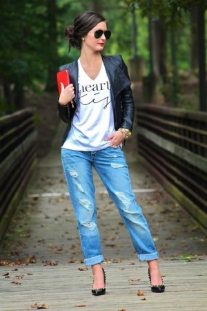 9 способів виглядати стильно в джинсах-бойфренд
