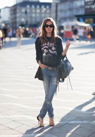 9 способів виглядати стильно в джинсах-бойфренд