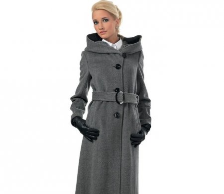 Жіноче драповое пальто