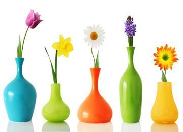 Яскраві вази для квітів - гідне обрамлення для будь-якого букета